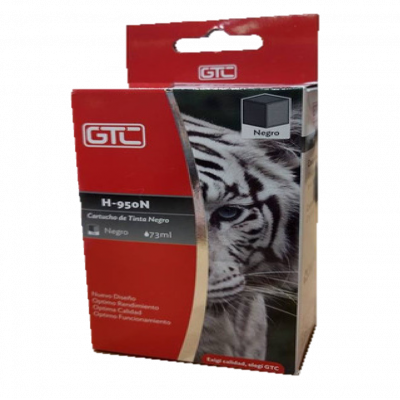 * Cartucho HP Gtc HGT-950N GN-H 950XLB  - NEGRO