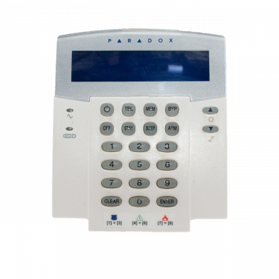 * K32LCD TECLADO PARADOX  COMPATIBLE SP/MG LCD 32ZONAS 2 PAR