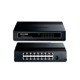 Switch 16P Tp-Link Desktop  TL-SF1016D