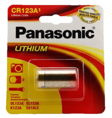 PILA CR123 LITHIUM POWER 3V Panasonic