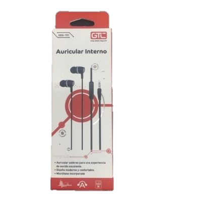 Auricular Interno GTC Microfono Incorporado HSG-151 White