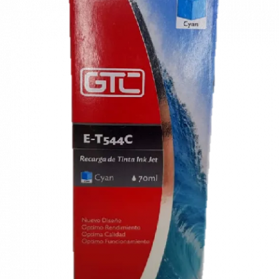 TINTA EPSON 544 ALTERNATIVA GTC CYAN