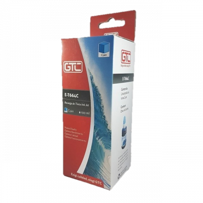 TINTA EPSON 664 ALTERNATIVA GTC CYAN