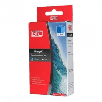 * CARTUCHO HP ALTERNATIVO GT-951C P/HP 951XL - CIAN