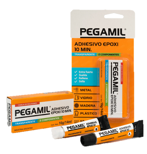 PEGAMIL ADHESIVO EPOXI TRANSPARENTE