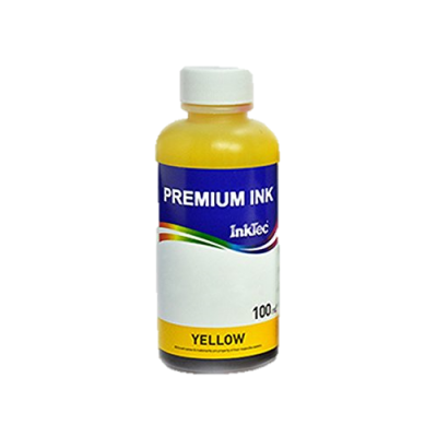 BOTELLA DE TINTA HP AMARILLO INKTEC PARA CARGA 100ml