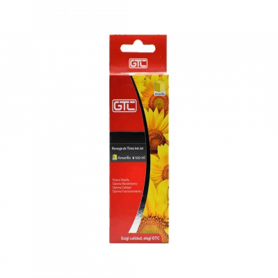TINTA EPSON 504 ALTERNATIVA GTC AMARILLO