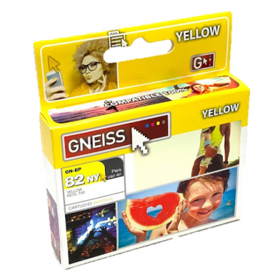* Cartucho Epson Gneiss 81/82 AMARILLO