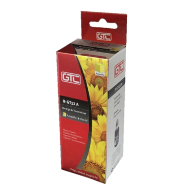 TINTA ALTERNATIVA GTC HP GT52 AMARILLO GT-52