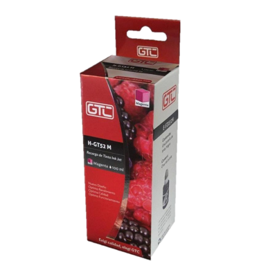 TINTA ALTERNATIVA GTC HP GT52 MAGENTA GT-52