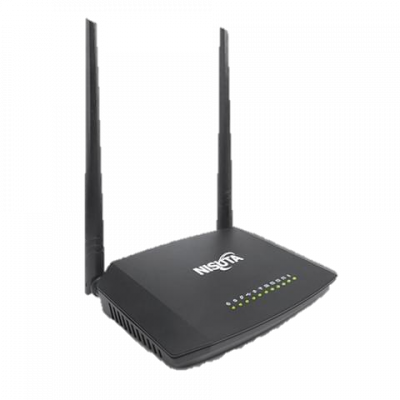 * MODEM ROUTER WIRELESS ADSL 4 PUERTOS 300Mbps NS-WMR302N