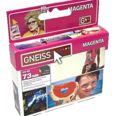 Cartucho Epson Gneiss 73 MAGENTA NB-T73