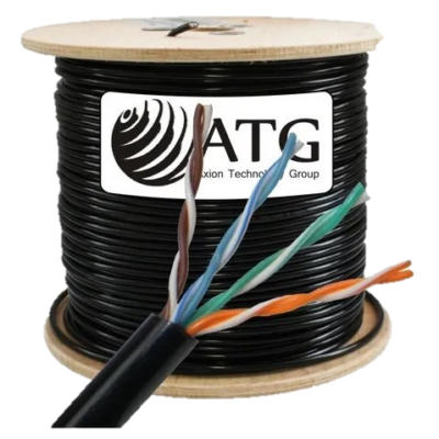 Bobina Cable UTP CAT 5e ATG Cat5e ext. 100% Cobre  x305mts