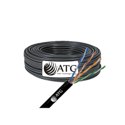 Rollo Cable UTP CAT 5e ATG Cat5e ext. 100% Cobre x50mts