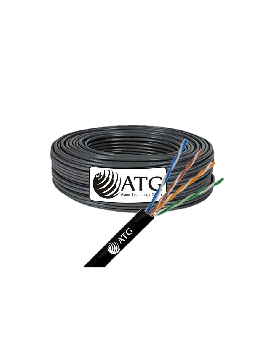 Rollo Cable UTP CAT 5e ATG Cat5e ext. 100% Cobre x50mts
