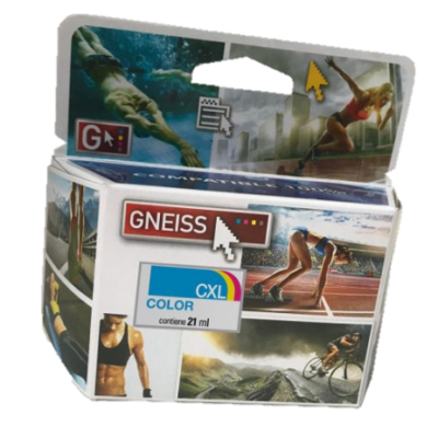 * Cartucho Hp Gneiss HP 22 XL Color HP22C