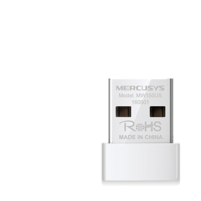 Placa USB WiFi Mercusys 150Mbps MW150US