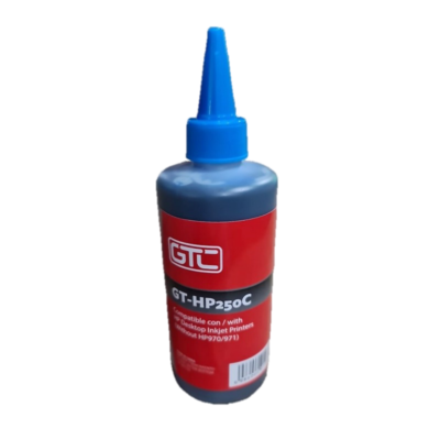 TINTA HP GTC GT-HP250C CYAN