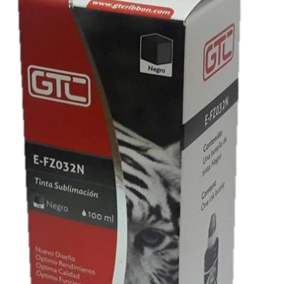 TINTA Sublimacion GNEISS E-FZ032N NEGRO 100ml
