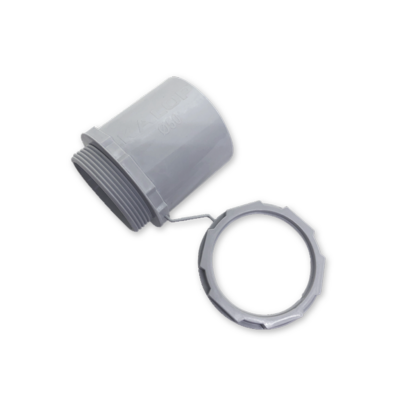 Conector P/Ca?o Elect. Gris 20mm - Kalop KL05401