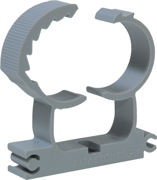 Grampa Abrazadera Regulable 25 a 32mm P/Ca?os PVC CLAMPY