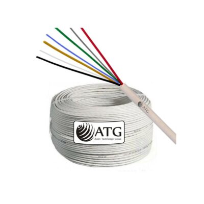 Rollo Cable Portero ATG 4 Pares 0.40mm Blanco 100% Cobre  x2