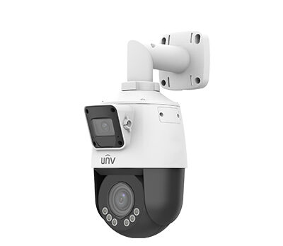 Camara IP PTZ UNIVIEW De Doble Lente Lighthunter 2x2Mp IPC93