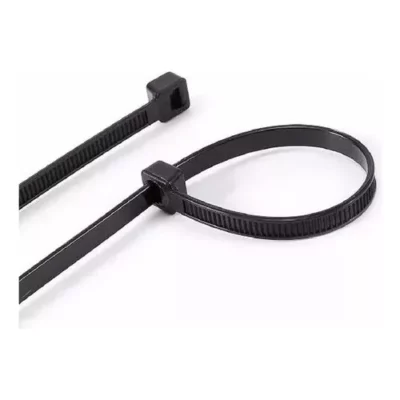 PRECINTO NEGRO Inteck 250mm X 4.8mm - BOLSA 100 UNIDADES