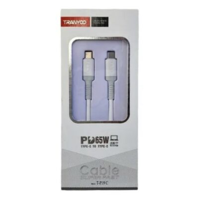 Cable Celular C A C Super Fast 65w 1m Tranyoo T-P19C