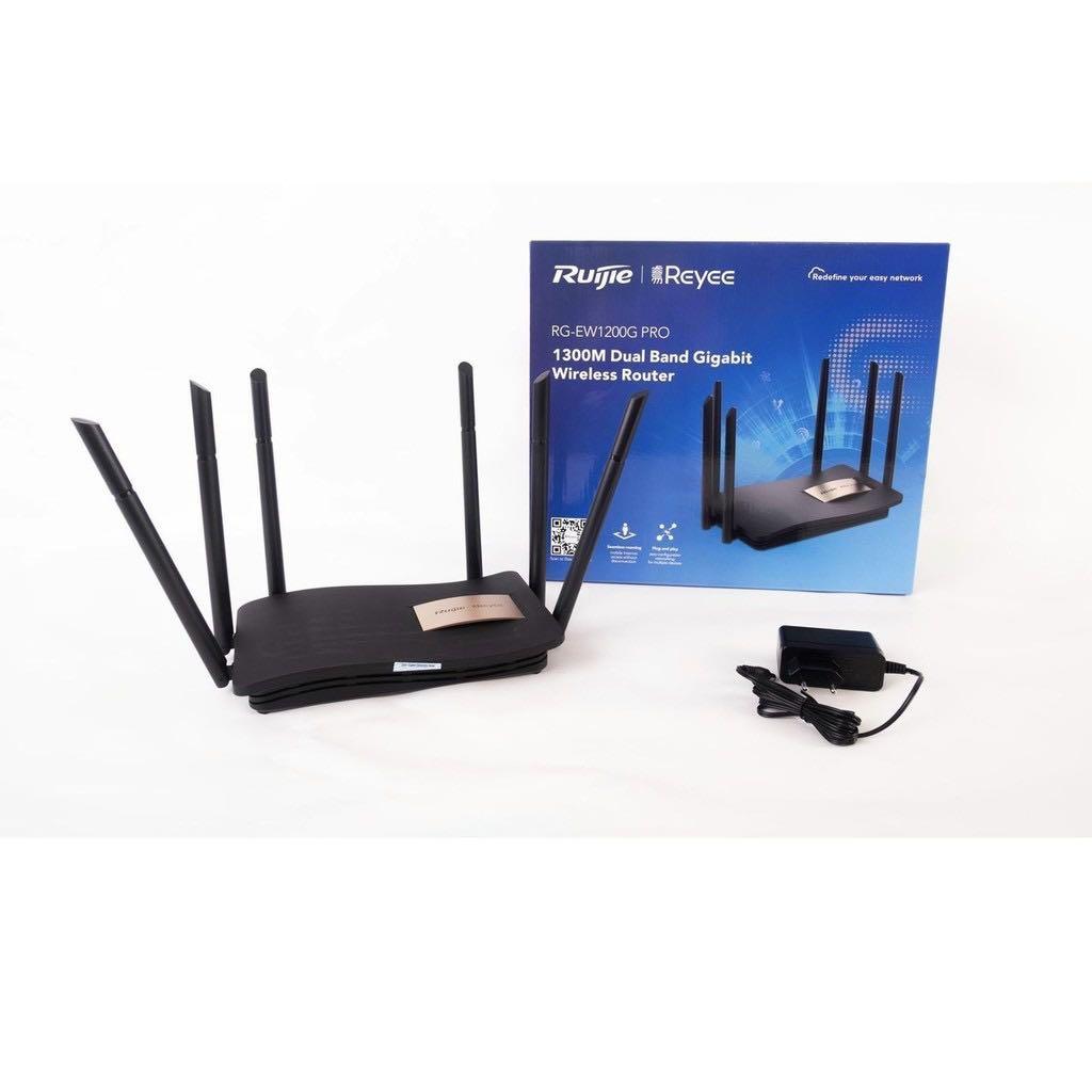 Router Repetidor Reyee Wi-Fi 5 6 Antenas DualBand 802.11ac W