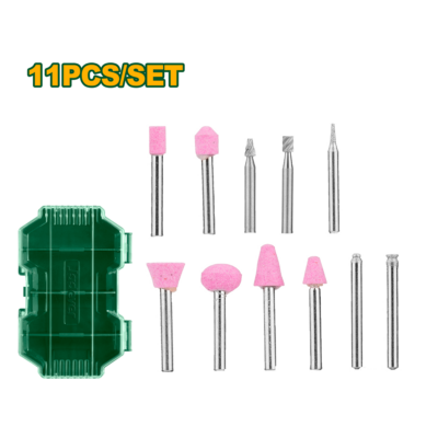 Kit de accesorios para desbaste y lijado de 11 piezas para t