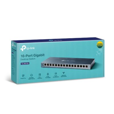 Switch 16P Gigabit Tp-Link Desktop TL-SG116