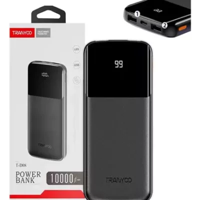 Power Bank Tranyoo T-D08 10.000mA  Digital Display Carga Rap