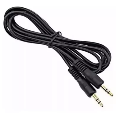 Cable Audio Metal Tigre Auxiliar 3.5 St A 3.5 St 1 Mt ART-32