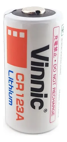 PILA CR123 LITHIUM POWER 3V Vinnic
