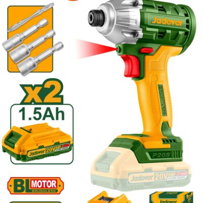 Atornillador De Impacto Brushless Inalambrico 20v Jadever JD