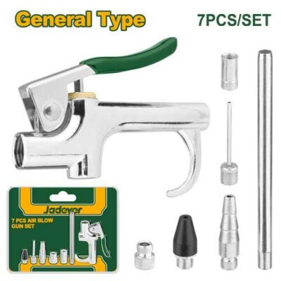Kit Pistola De Aire Comprimido De 7 Piezas Jadever JDQP9410