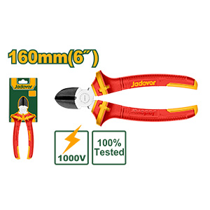 Alicate De Corte Diagonal Aislado: 160Mm(6'') Jadeve JDPL393