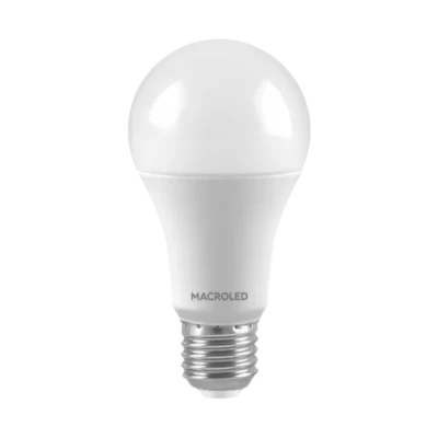 Lampara Foco Led A60 Macroled 15W E27 Calido 3000K