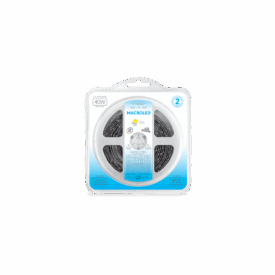 Tira LED 2835 Macroled Bco Frio Ip20 - Dc12V - 12W - 60 Led
