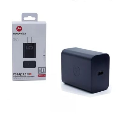Cargador Celular MOTOROLA 50W Cabezal Sin Cable C - C