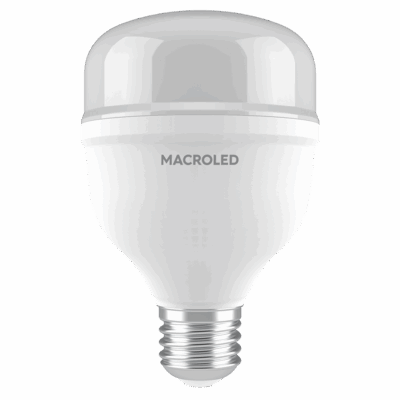 Lampara Macroled Corto T80 20W E27 Frio 6500KC-BAP-20CW