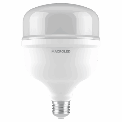Lampara Macroled Corto T120 40W E27 Frio 6500K Ac185-265V 90