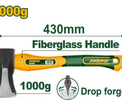 Hacha Drop Forged  Peso: 1000G Longitud Mango: 430Mm Acero C