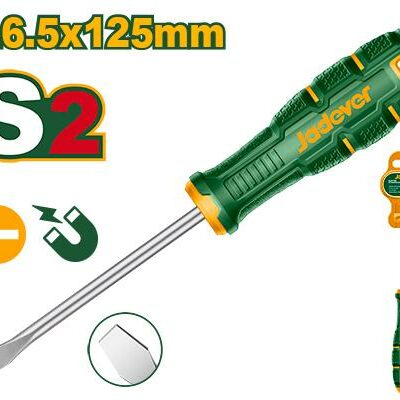 Destornillador Plano C?nico Sl6.5 - 6,5mm X 125mm JDSDA265 J