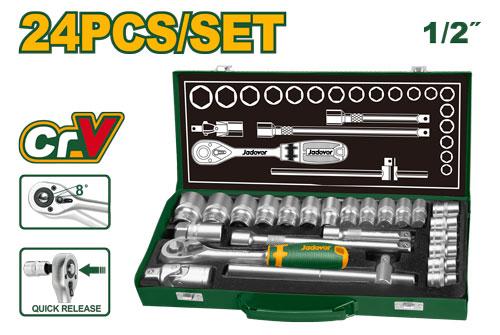 Kit De Tubos Y Llave Cricket 24 Piezas 1/2'' Jadever JDST2L2
