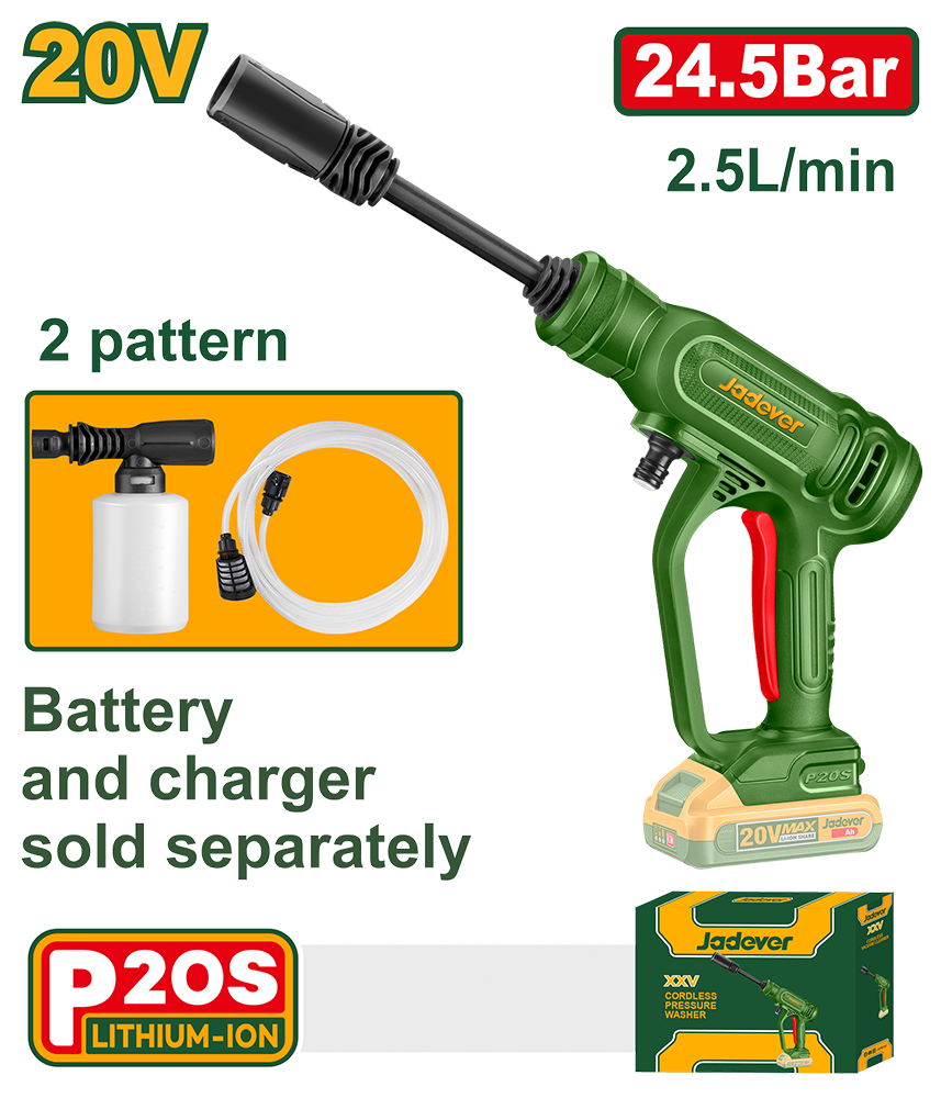 Pistola De Hidrolavado Inalambrica Tension 20V Jadever JDQX0