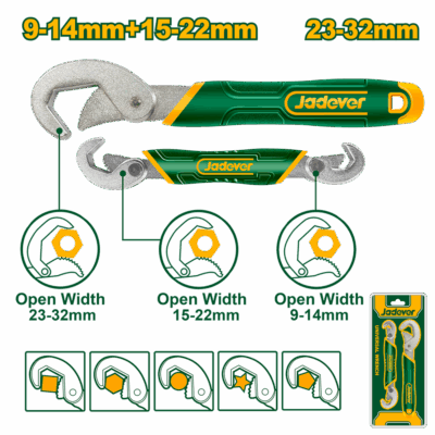 Llave Universal Doble Jadever JDUW1103