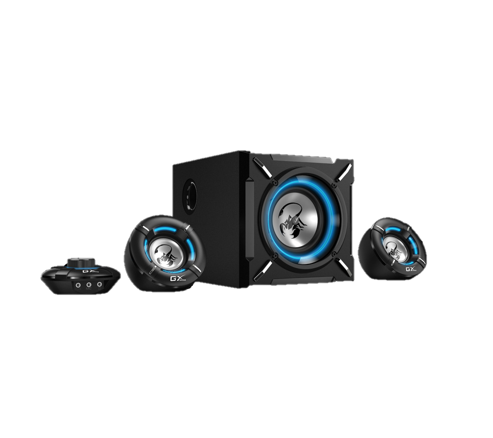 Parlantes GX/Genius SW-G2.1 1000 BLK 1