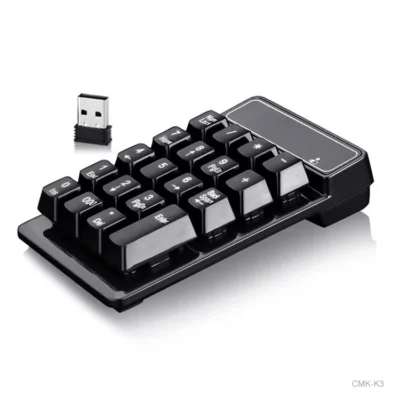 Teclado Numerico Inalambrico Con Tecla Alta Seisa CMK-K3